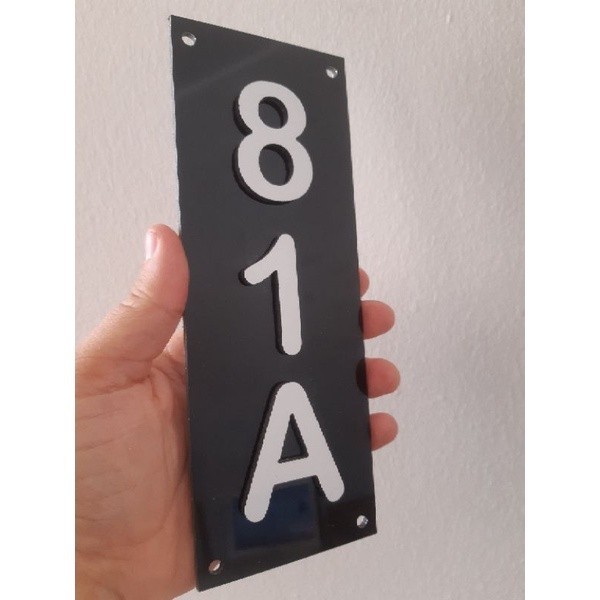 NÚMEROS PARA CASA, RESIDÊNCIA, PLACA 22X10CM, NÚMEROS DE IDENTIFICAÇÃO PARA CASA E APARTAMENTOS.