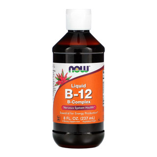 Complexo de Vitamina B-12 Now Foods 237 ml Importado em Oferta na Shopee