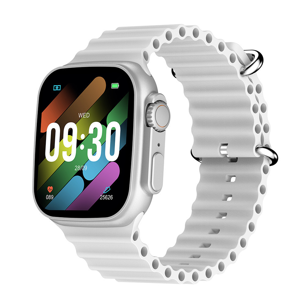 Relógio Smartwatch Zwear Zl65 Chamadas BT Cinza/Branco - Mobile & Gadgets