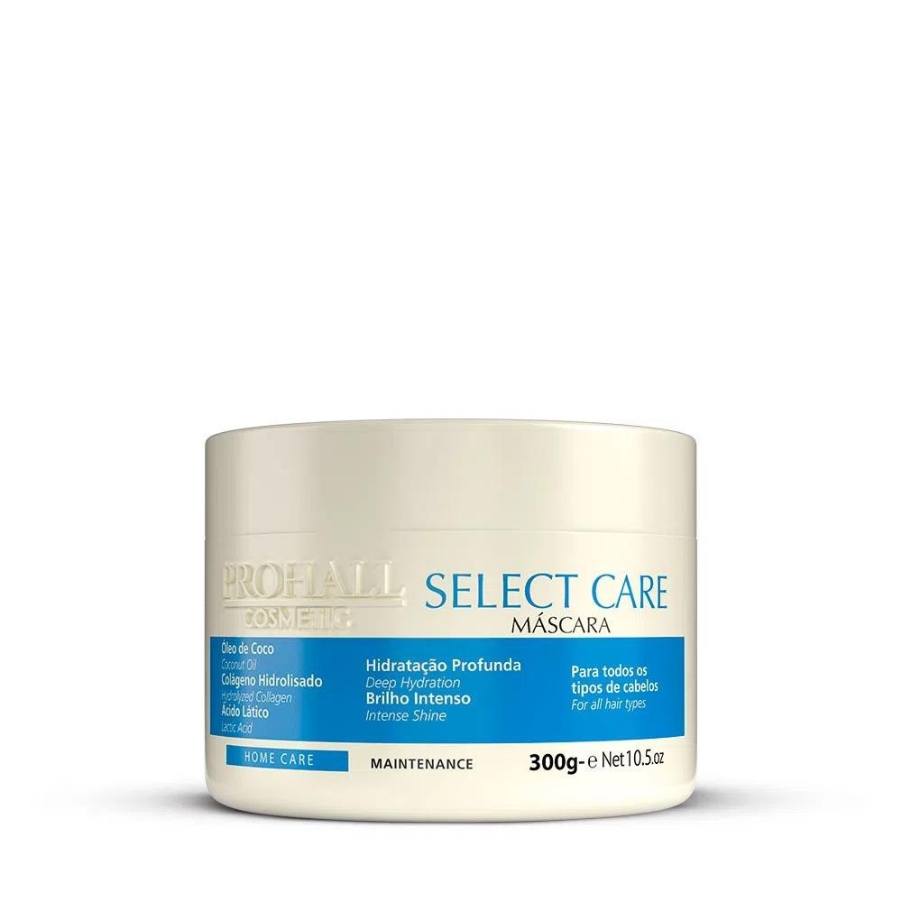 Prohall Select Care Máscara Pós Realinhamento ou Pós Química 300g
