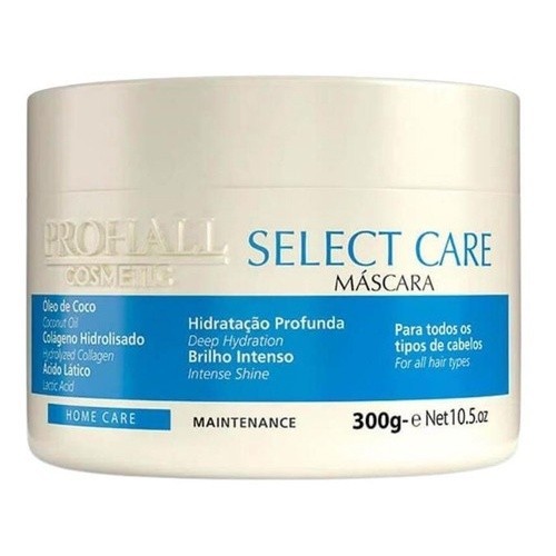 Máscara Pós Realinhamento Select Care Prohall Pós Química 300g