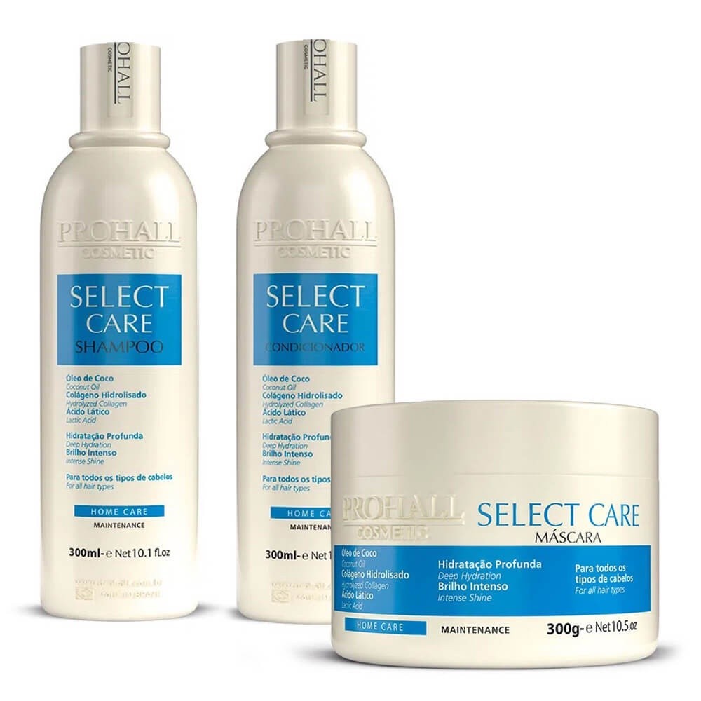 Prohall Kit Manutenção Pós Realinhamento e Química Select Care