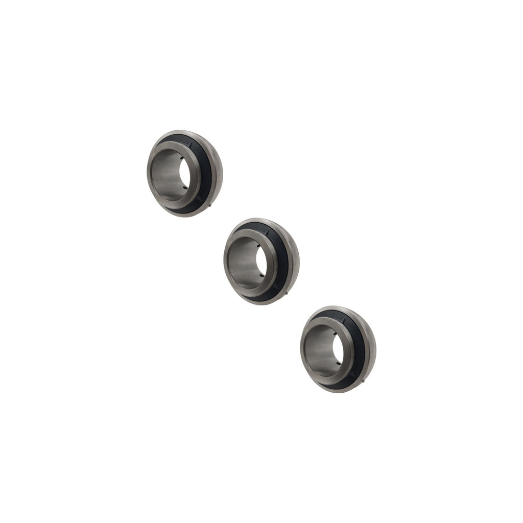 UC 206 Rolamento de Esferas com Anel Interno Prolongado e Parafusos de Fixação para eixos de 30mm | 3 Unidades