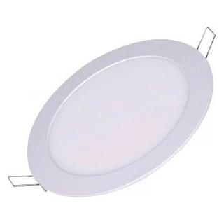 Luminária Aaatop Plafon Led 3w Redondo Embutir branco frio luz branca 6000 a 6000k a 6500k Luz Branca