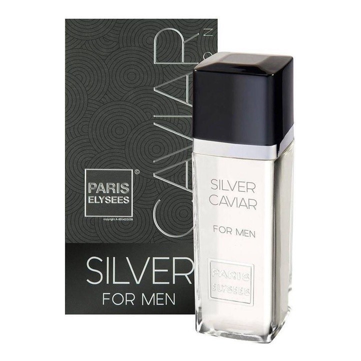 Perfume Silver Caviar 100ml Paris Elysees em Oferta na Shopee