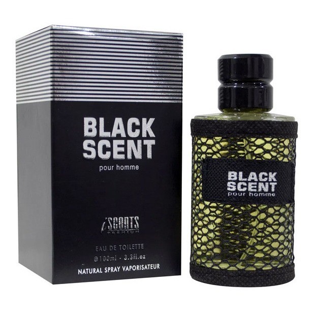 Perfume Black Scent 100ml I Scents Edt Masculino em Oferta na Shopee