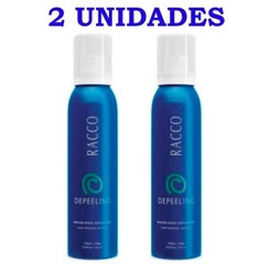 Kit Com 02 Mousse Spray Depilatório Depeeling Racco 150ml