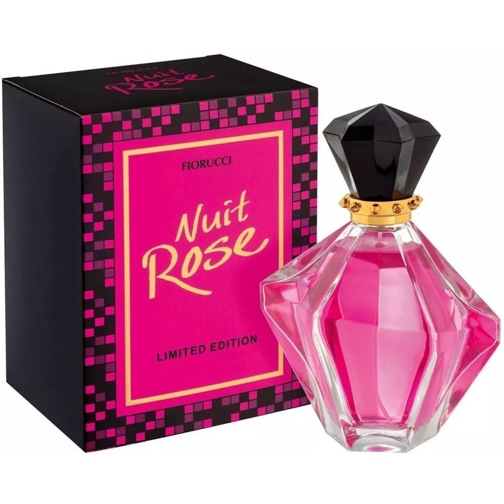 Perfume Deo Colonia Nuit Rose 100ml Fiorucci