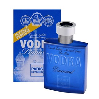 Perfume Vodka Diamond 100ml Paris Elysees em Oferta na Shopee