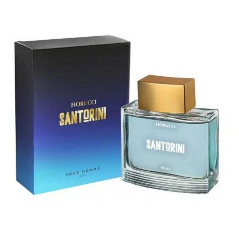 Deo Colonia Fiorucci  Santorini   Masculino 90 Ml - Beauty