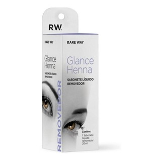 Sabonete Gel Removedor de Henna 20ml Glance Rare Way em Oferta na Shopee