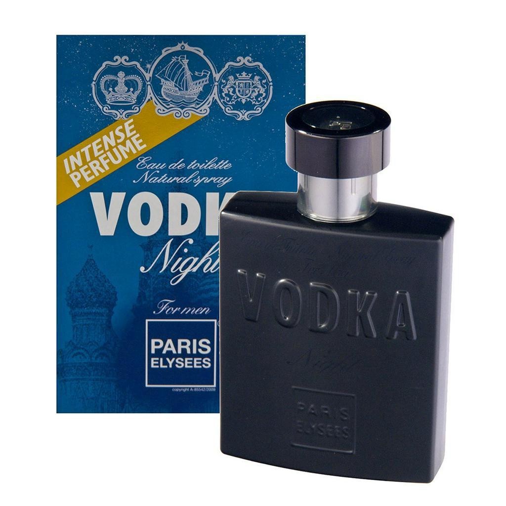 Perfume Vodka Night 100ml Paris Elysees em Oferta na Shopee