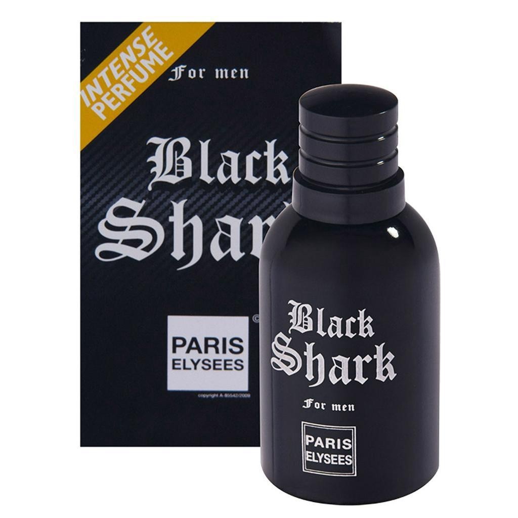 Perfume Black Shark 100ml Paris Elysees em Oferta na Shopee