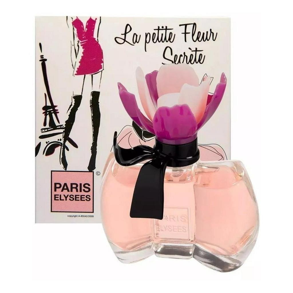 Perfume La Petite Fleur Secrete 100ml Paris Elysees - Beauty