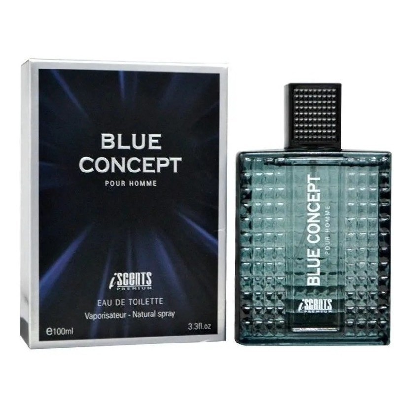 Perfume Blue Concept I Scents Edt 100ml Masculino em Oferta na Shopee