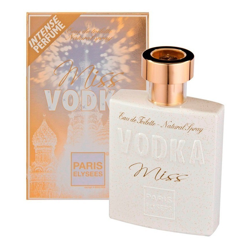 Perfume Vodka Miss 100ml Paris Elysees - Beauty