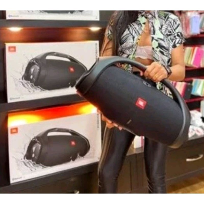 Caixa de Som Portátil 35 cm Bluetooth Cabo USB Rádio FM ( Emitimos NF-e)