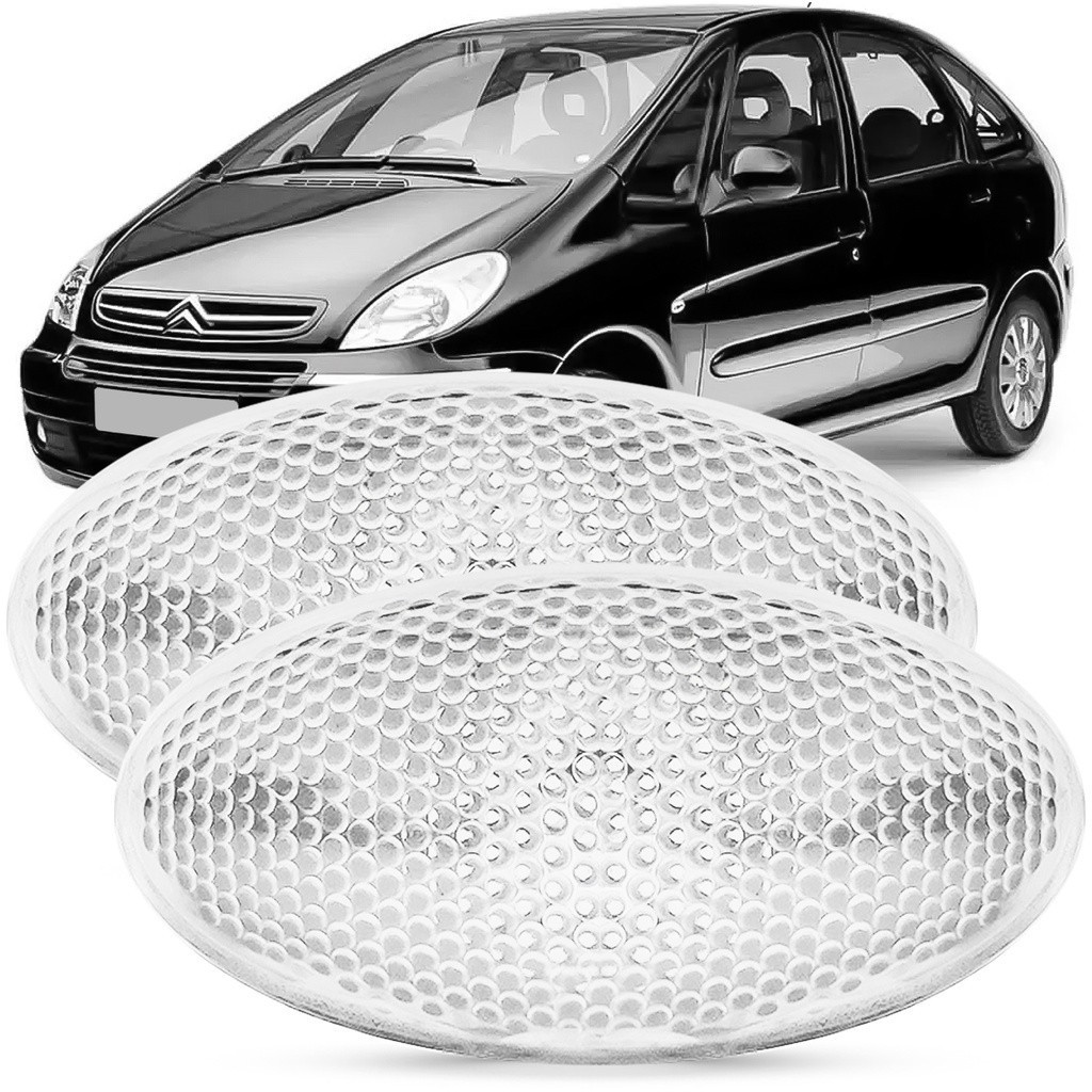 Par Lanterna Lateral Paralama Citroen Picasso 2001 A 2012 Pisca Seta Cristal