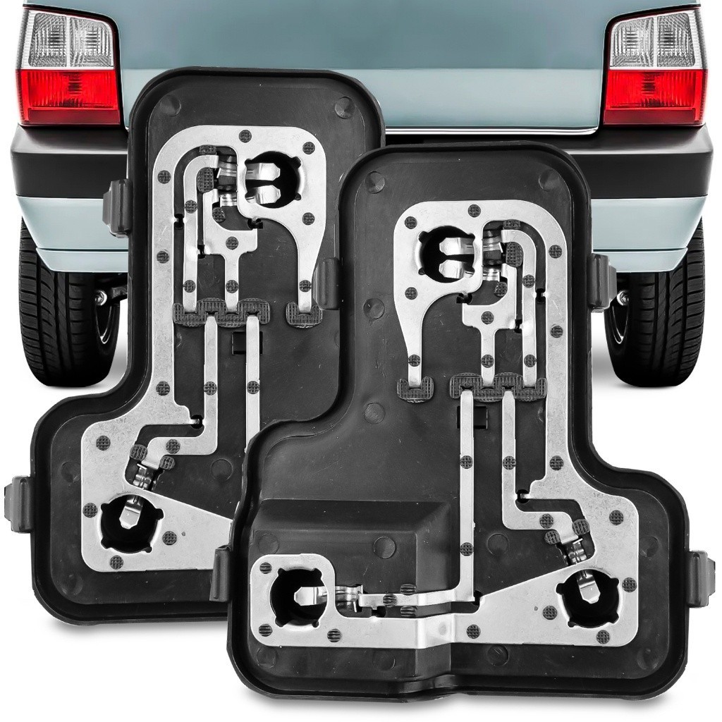 Par Circuito Lanterna Uno 04 A 10 Traseira Soquete