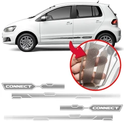 Kit Adesivo Autocolante Fox Connect 2018 2019 Grafite Faixa Modelo