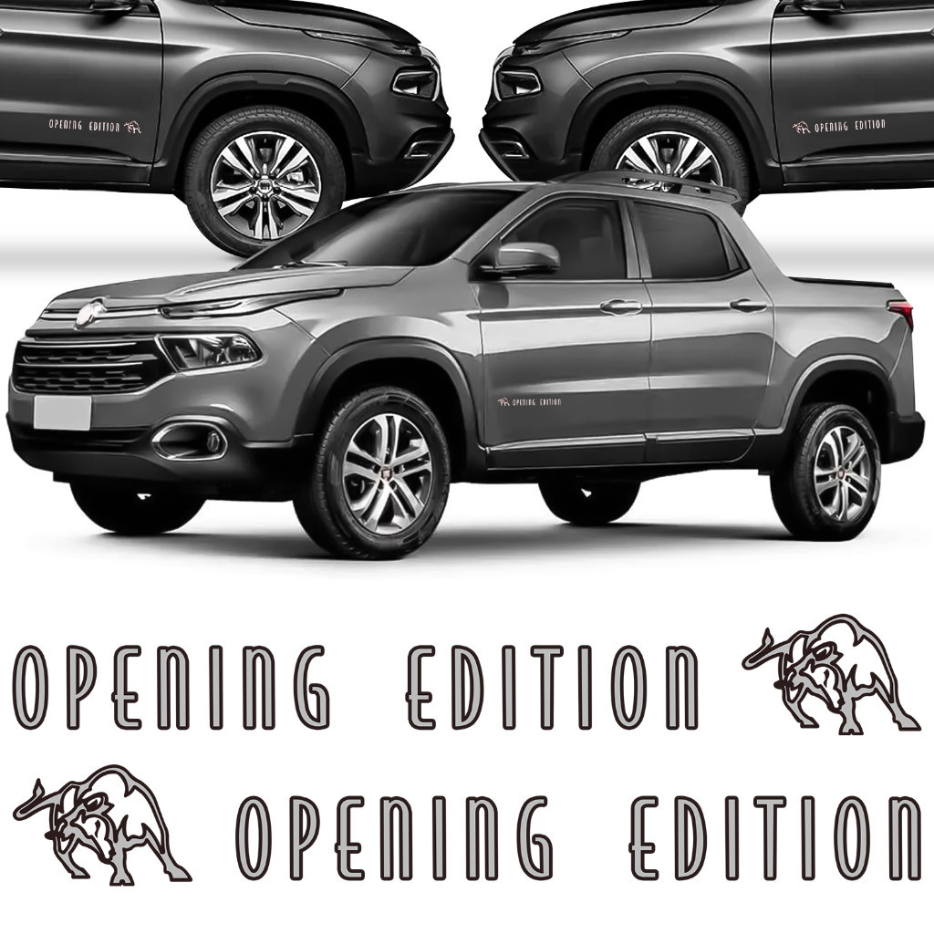 Kit Adesivo Lateral Porta Toro Opening Edition 2017 2018 2019 2020 2021 2022 2023