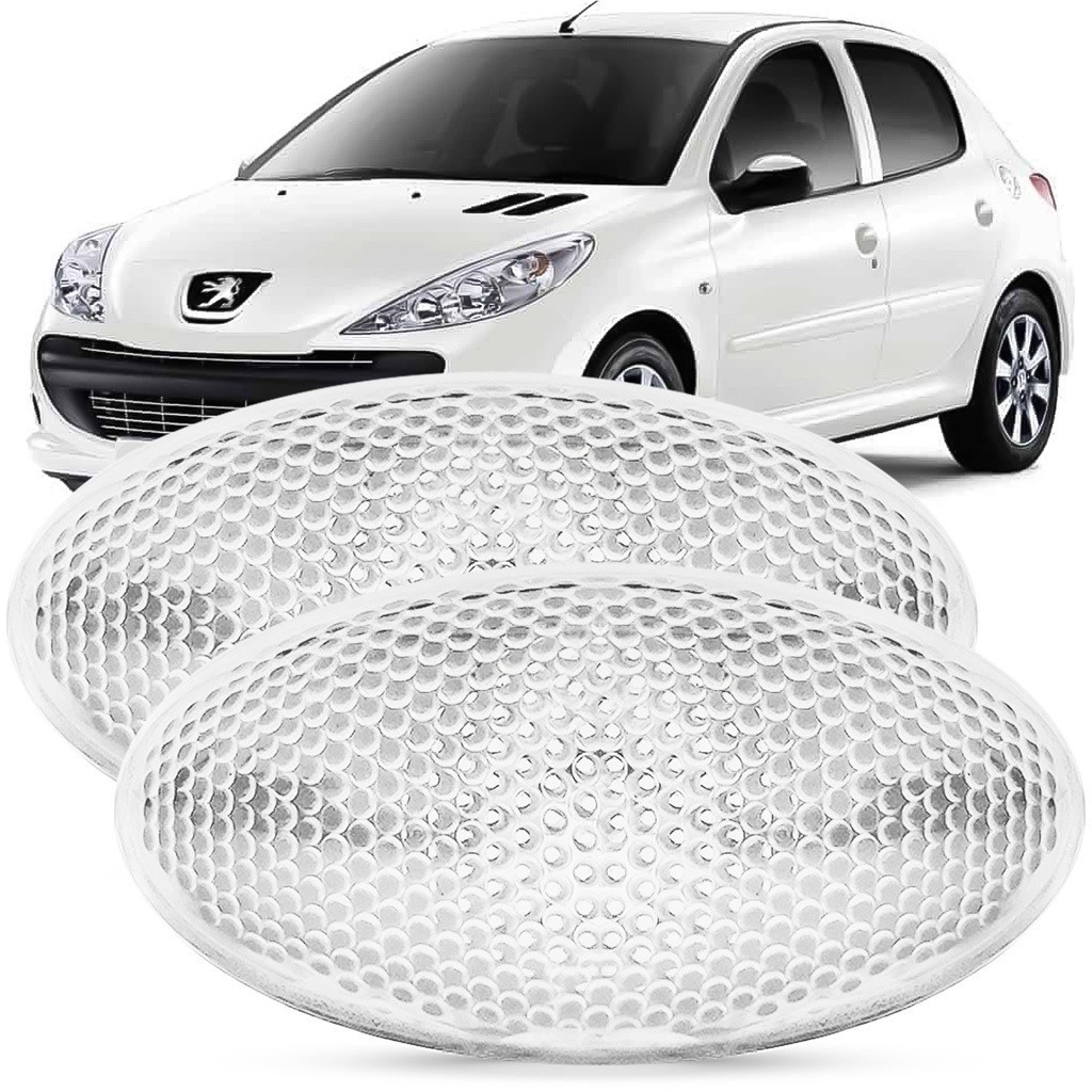 Par Lanterna Lateral Paralama Peugeot 207 2008 A 2014 Pisca Seta Cristal