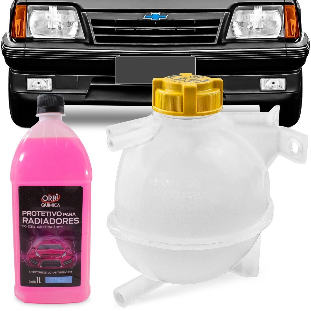 Reservatorio De Agua Radiador Monza 1984 A 1996 e Daewoo Espero Com Tampa