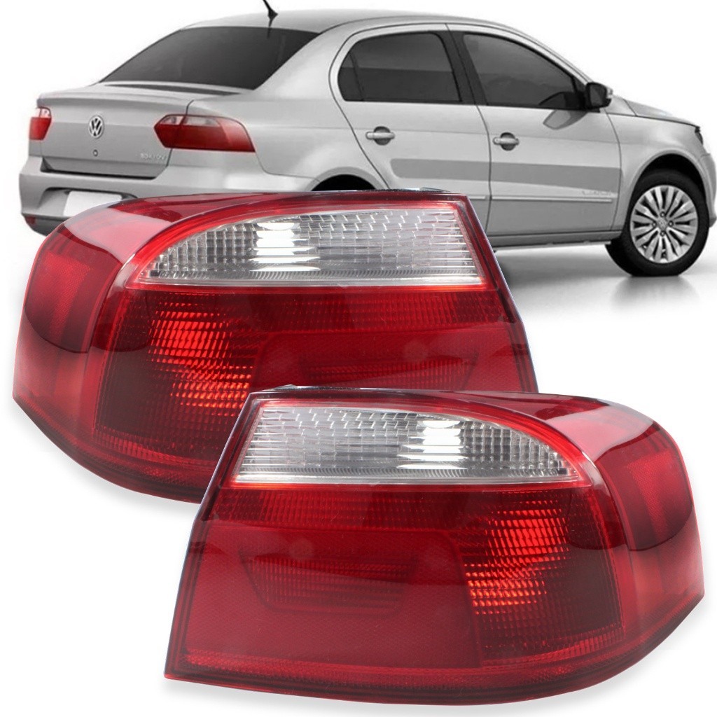 Lanterna Traseira Voyage G6 13 14 A 19 Re Cristal Ld Le