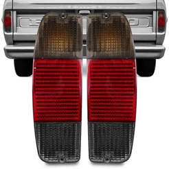 Par Lanterna Traseira F1000 F-1000 1985 A 1992 Fume