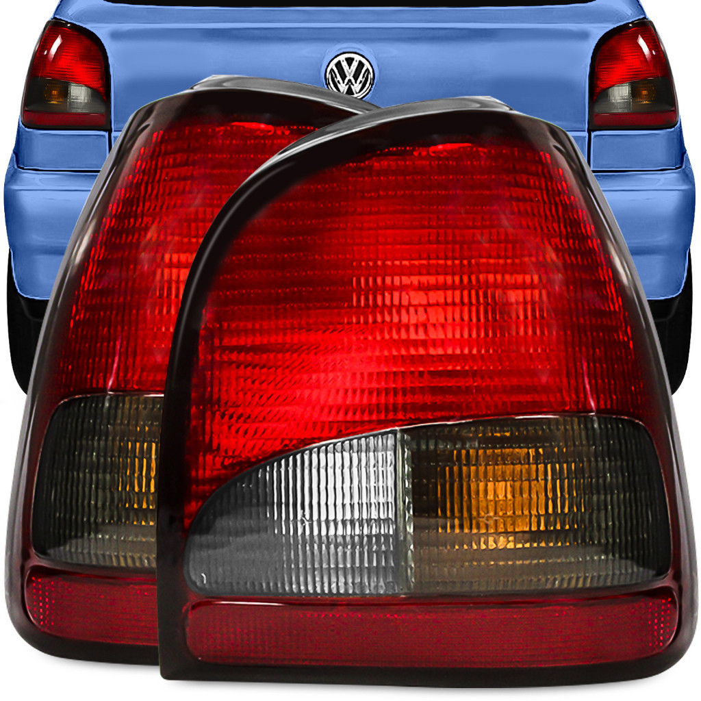 Par Lanterna Traseira Gol Bola 95 96 97 98 99 Gti Gts Fumê