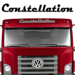 Faixa Adesiva Autocolante Teto Constellation Adesivo Frontal Tapa Sol Testeira Cinza
