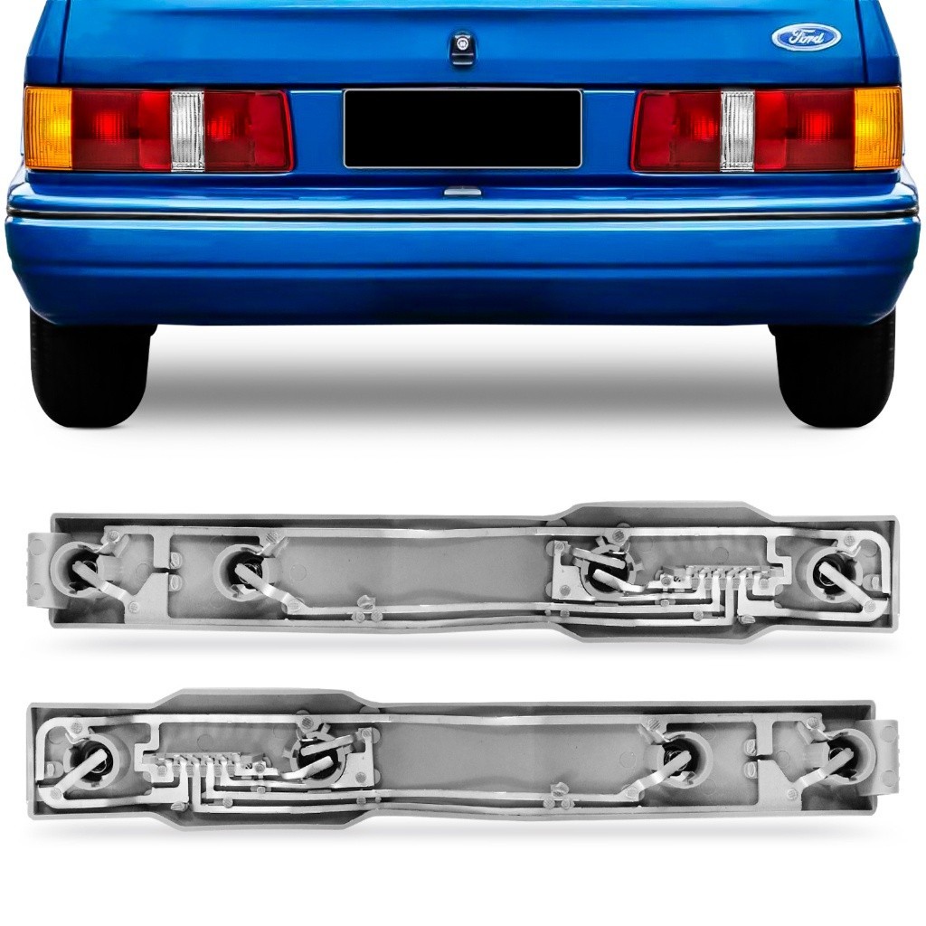 Par Circuito Lanterna Escort 84 A 92 Traseira Soquete Hobby