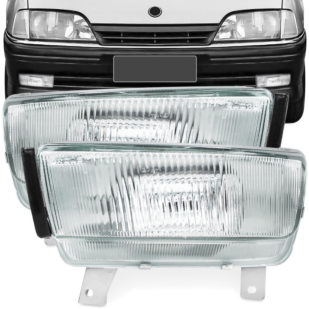 Farol Milha Omega 1992 A 1998 Auxiliar Lente Vidro Orgus