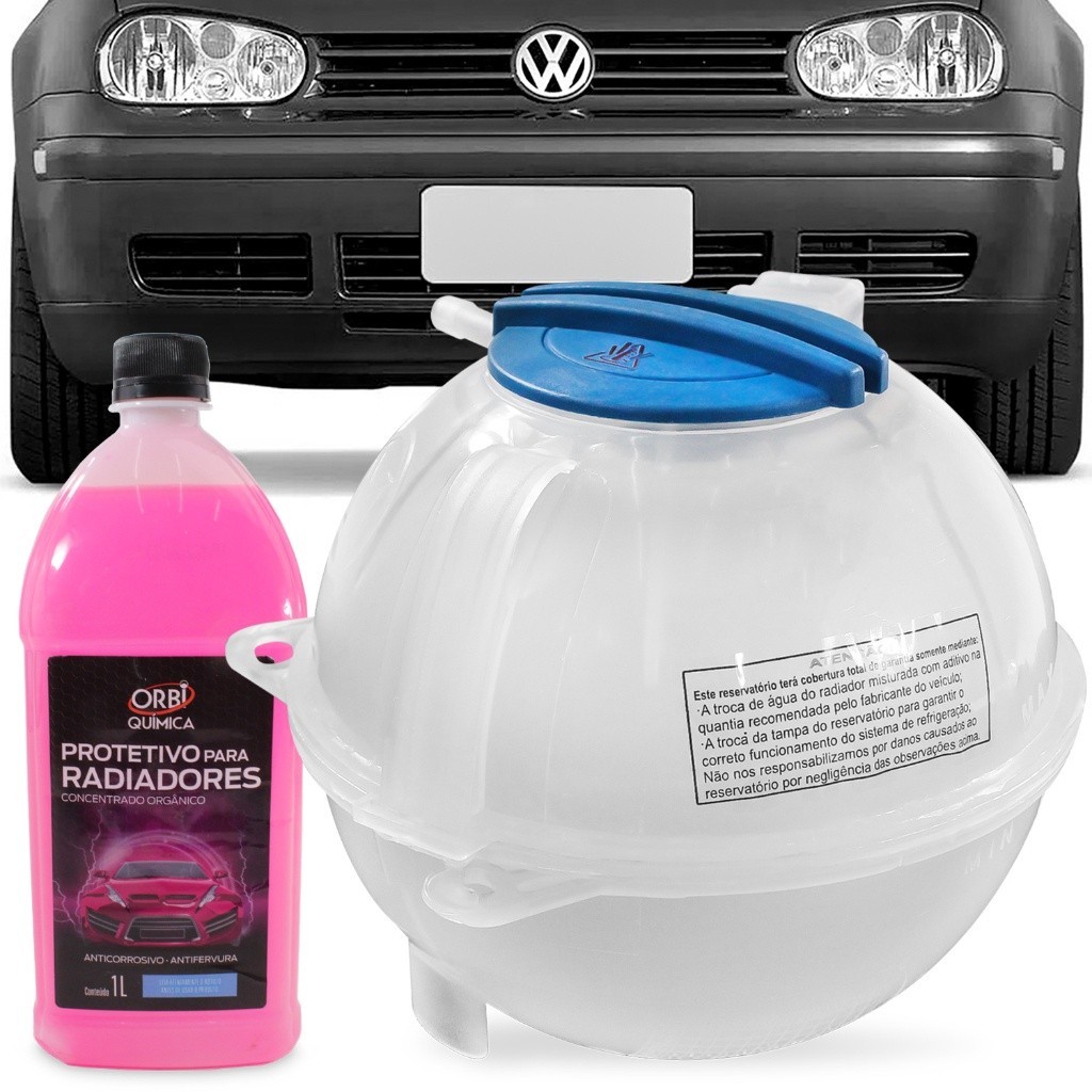Reservatorio Agua Radiador Com Tampa Golf 1.6 8v Turbo 1998 A 2001