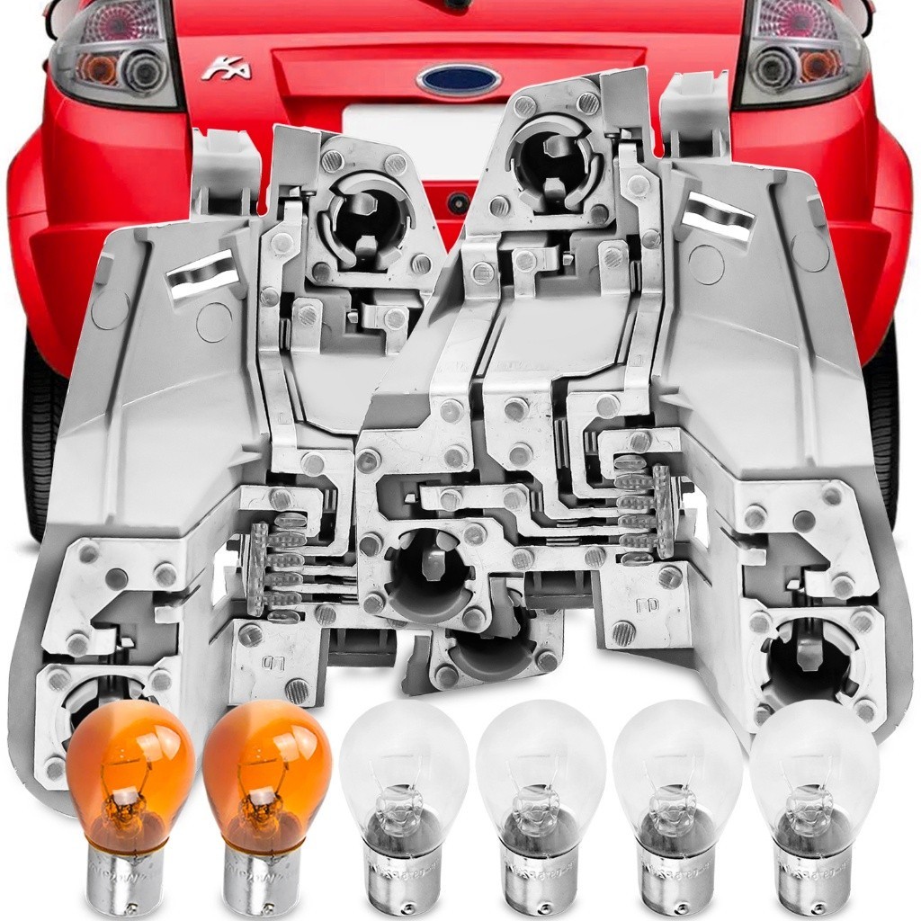 Kit Soquete Lampada Led Ford Ka 08 09 10 11 12 Circuito