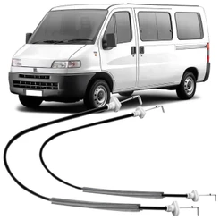 Par Cabo Abertura de Porta Acionamento Maçaneta Interna Ducato 1998 99 00 01 02 03 04 2005
