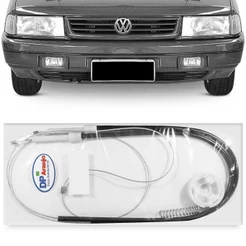 Kit Reparo Maquina Bosch Vidro Eletrico Santana 1988 A 1998 Cabo Conduite de Ferro