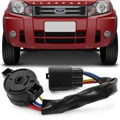 Comutador de Ignição Partida Courier 1997 A 2013 Fiesta Hatch e Sedan 2002 A 2008 Ka 1997 A 2007 Ecosport 2003 A 2008