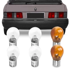 Jogo 6 Lampada Comum Para Lanterna Traseira Escort 1987 1988 1989 1990 1991 1992 Hobby 1992 1993 1994 1995 1996