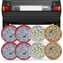 Jogo 8 Lampadas Led Para Lanterna Traseira Uno 1984 85 86 87 88 89 90 91 92 93 94 95 96 97 98 99 00 01 02 2003