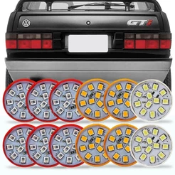 Kit 12 Lampada Led Para Lanterna Traseira Gol Quadrado 1987 1988 1989 1990 1991 1992 1993 1994