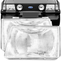 Farol Escort 1983 1984 1985 1986 Lente Vidro