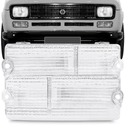 Par Lente Dianteira Cristal Fiat 147 1976 77 78 1979