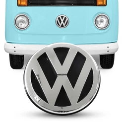 Emblema Vw Cromado Kombi 1979 A 1997 Dianteira Volkswagen