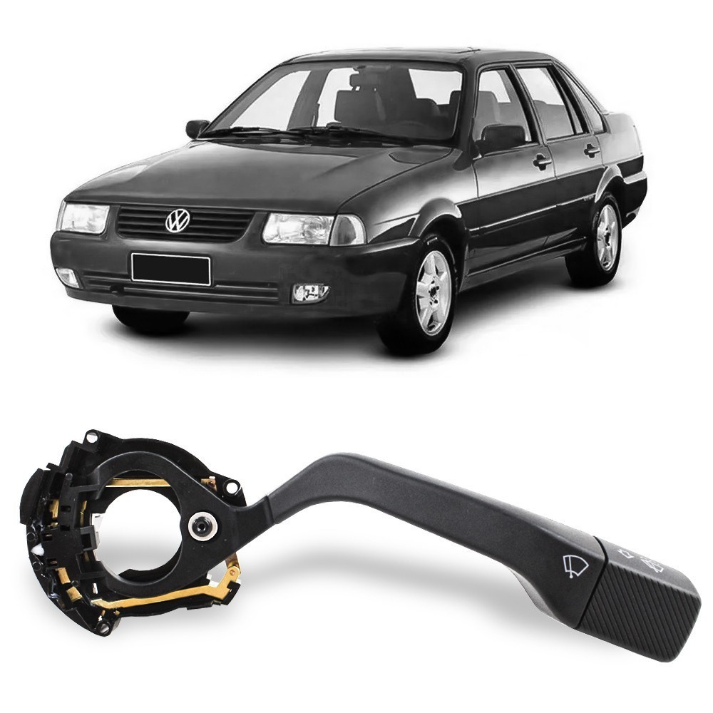 Chave Limpador Parabrisa Santana Quantum 1991 1992 1993 1994 1995 1996 1997 1998 1999 2000 A 2006 Temporizador 2 Velocidades Com Lavador
