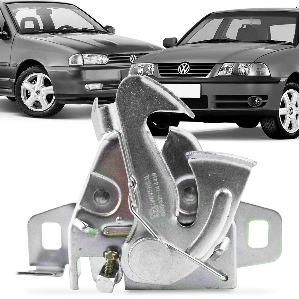 Fechadura Inferior Capo Gol Saveiro Parati G2 G3 G4 1995 96 97 98 99 00 01 02 03 04 05 06 07 08 2009 Com Trava