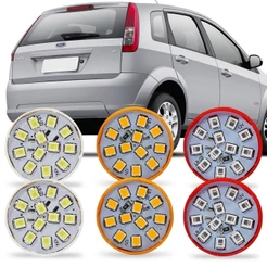 Kit 6 Lampada Led Para Lanterna Traseira Fiesta Hatch 2008 2009 2010 2011 2012 2013 2014