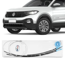 Kit Reparo Maquina Vidro Eletrico Dianteiro Volkswagen T-cross 2018 2019 2020 2021