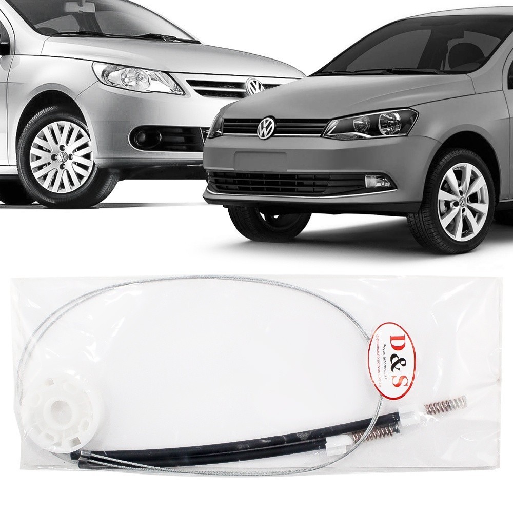 Kit Reparo Maquina Vidro Eletrica Gol Voyage G5 G6 2008 2009 2010 2011 2012 Modelo Plascar Brose Dianteiro