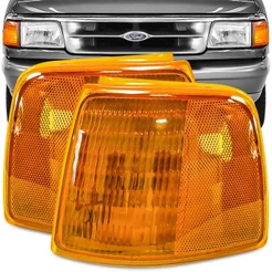Par Lanterna Dianteira Ranger 93 94 95 96 97 Ambar